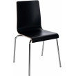 Stolička pre návštevy Gahanna - čierna