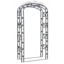 Oblúk na ruže Grape - Čierna