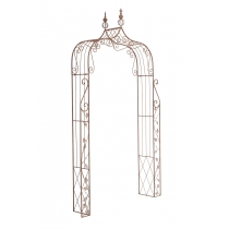 Oblúk na ruže Wine - Hnedá antik