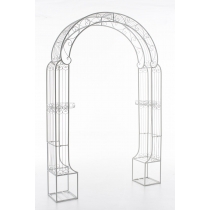 Oblúk na ruže Allia - Biela