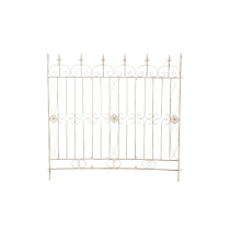 Mriežka na popínavé rastliny Mangold - 115 x 125 cm - Krémová antik