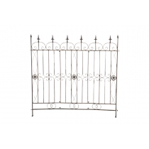 Mriežka na popínavé rastliny Mangold - 115 x 125 cm - Bronzová