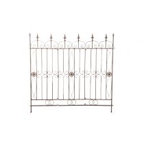 Mriežka na popínavé rastliny Mangold - 115 x 125 cm - Hnedá antik