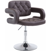 Stolička Dublin lounger - Hnedá