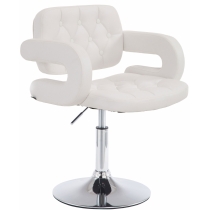 Stolička Dublin lounger - Biela