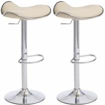Barová stolička Shape (2ks SET) - Krémová