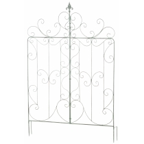 Mriežka na popínavé rastliny Mandevilla - 133 x 99 cm - Zelená antik