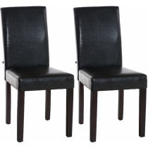 Jedálenská stolička Inn (SET 2 ks) - nohy tmavo hnedé - Hnedá