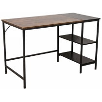 Písací stôl Ocala ~ v75 x 120 x 65 cm - Hnedá