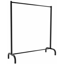 Stojan na oblečenie Lara 120x38x120 - Čierna