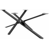 Stolové nohy 319133 Jimmy - 120x70x72, čierna