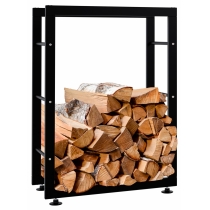 Stojan na drevo Keri V2 25x60x80, čierna