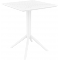 Skladací stôl Sky square - biela