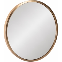 Nástenné zrkadlo Elsie S 323818 - 30x30 cm - Zlatá mat