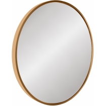 Nástenné zrkadlo Elsie M 323822 - 45x45 cm - Zlatá mat