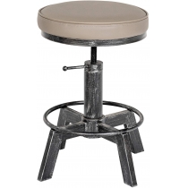 Set 2 stoličiek Destin - antik strieborná