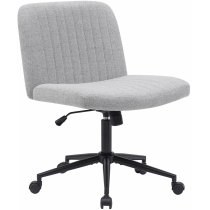 Kancelárska stolička Kingman látka - Svetlo šedá