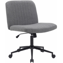 Kancelářská stolička Kingman látka - Tmavo sivá
