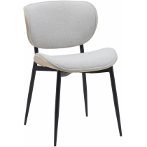 Stolička Enid - látka - Natura / Krémová