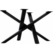 Stolové nohy Finney 325478 - 120x70x72 - Čierna