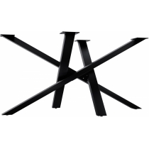 Stolové nohy Finney 325479 - 140x70x72 - Čierna