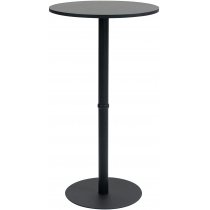 Barový stôl Hereford 60 cm - čierna/čierna