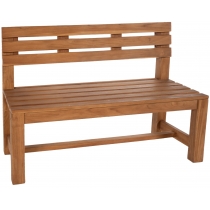 Drevená lavica Augusta 150 cm - teak