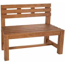Drevená lavica Augusta drevo - teak 120 cm