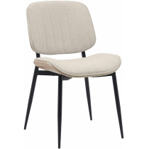 Konferenčná stolička Tiffin látka - Natura / Krémová