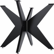 Stolové nohy 324577 Delmont - 95x95x74 - Čierna