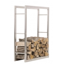 Stojan na palivové drevo Keri 25x80x100 - nerezová oceľ