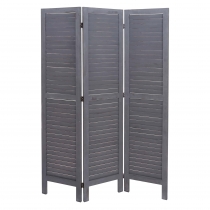 Paraván HWC-G30 - 170 × 120 cm - sivá