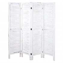 Paraván HWC-G30 - 170 × 162 cm - biela